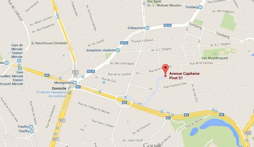 B&B Capitaine Piret Woluwe-Saint-Lambert Eksteriør billede